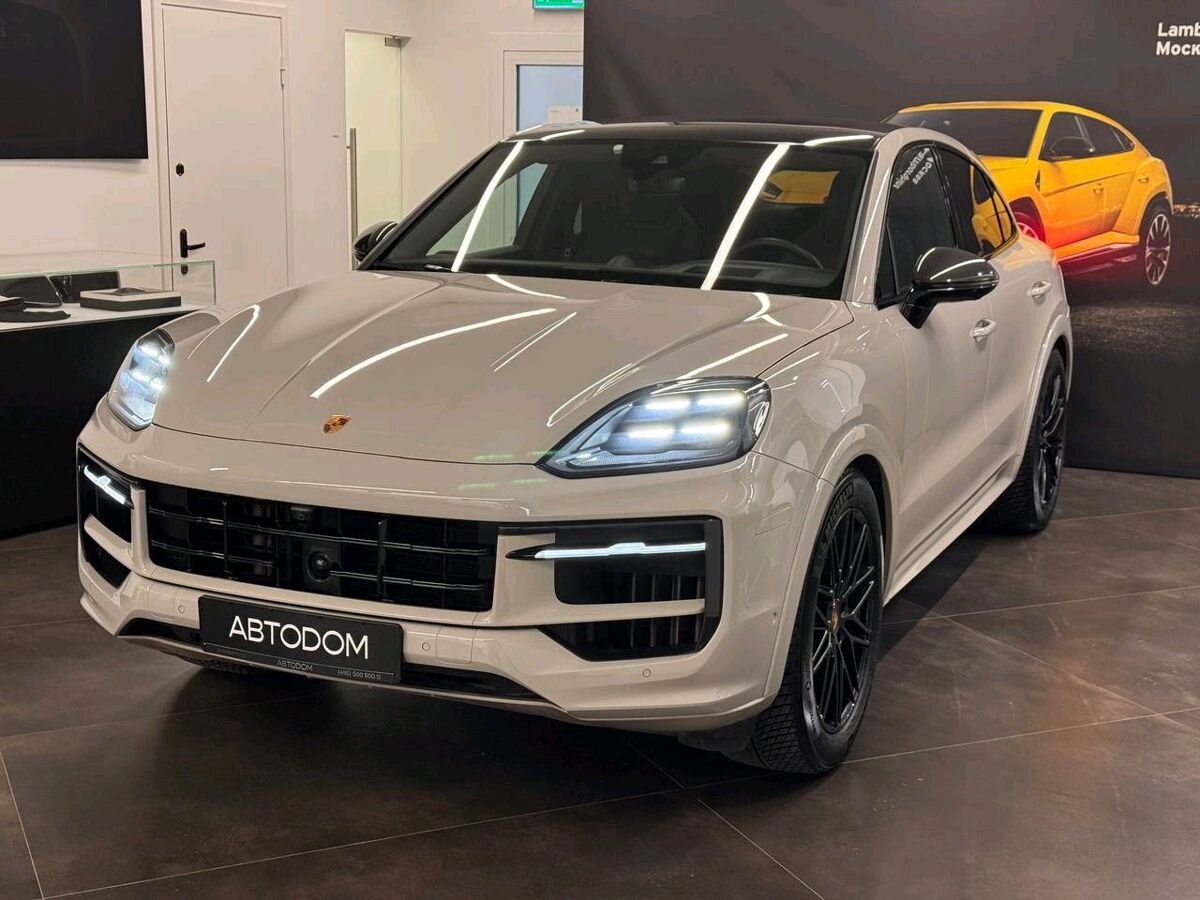 Автомобиль Porsche Cayenne III [рестайлинг] 3.0 AT 4WD (353 л.с.) Coupé Серый 2023 с пробегом 35 378 км
