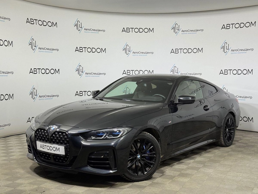 Автомобиль BMW 4 серии II поколение (G22/G23/G26) M440 3.0 AT 4WD (387 л.с.) Base Чёрный 2021 с пробегом 66 472 км