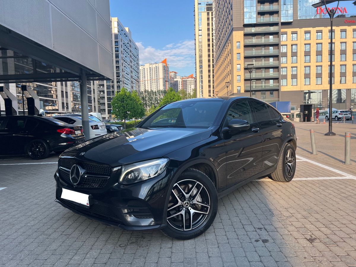 Mercedes-Benz GLC coupe I поколение (C253) 250 2.1d AT 4Matic (204 л.с.) Sport Чёрный 2017 с пробегом 119 255 км