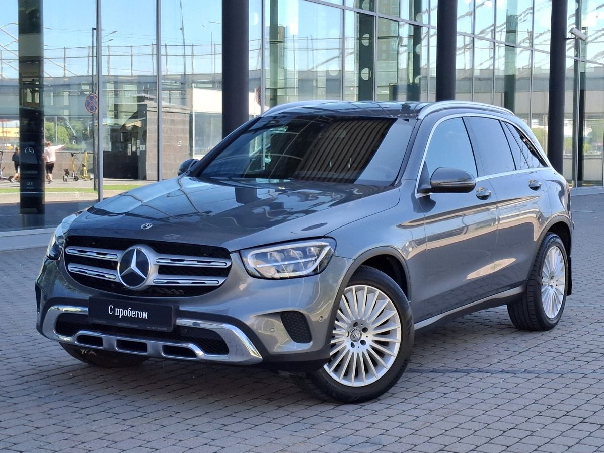 Mercedes-Benz GLC I (X253) [рестайлинг] 220 2.0d AT 4Matic (194 л.с.) Premium Серый 2021 с пробегом 48 984 км