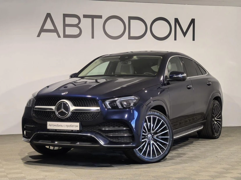 Mercedes-Benz GLE coupe II поколение (C167) 400 2.9d AT 4Matic (330 л.с.) Base Синий 2021 с пробегом 78 600 км
