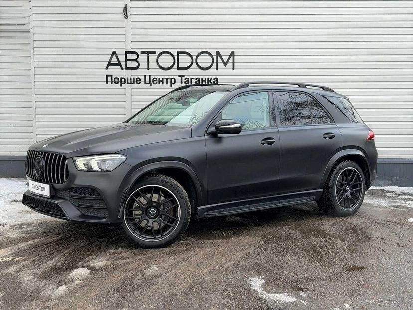Автомобиль Mercedes-Benz GLE II поколение (V167) 400 2.9d AT 4Matic (330 л.с.) Sport Чёрный 2022 с пробегом 26 651 км
