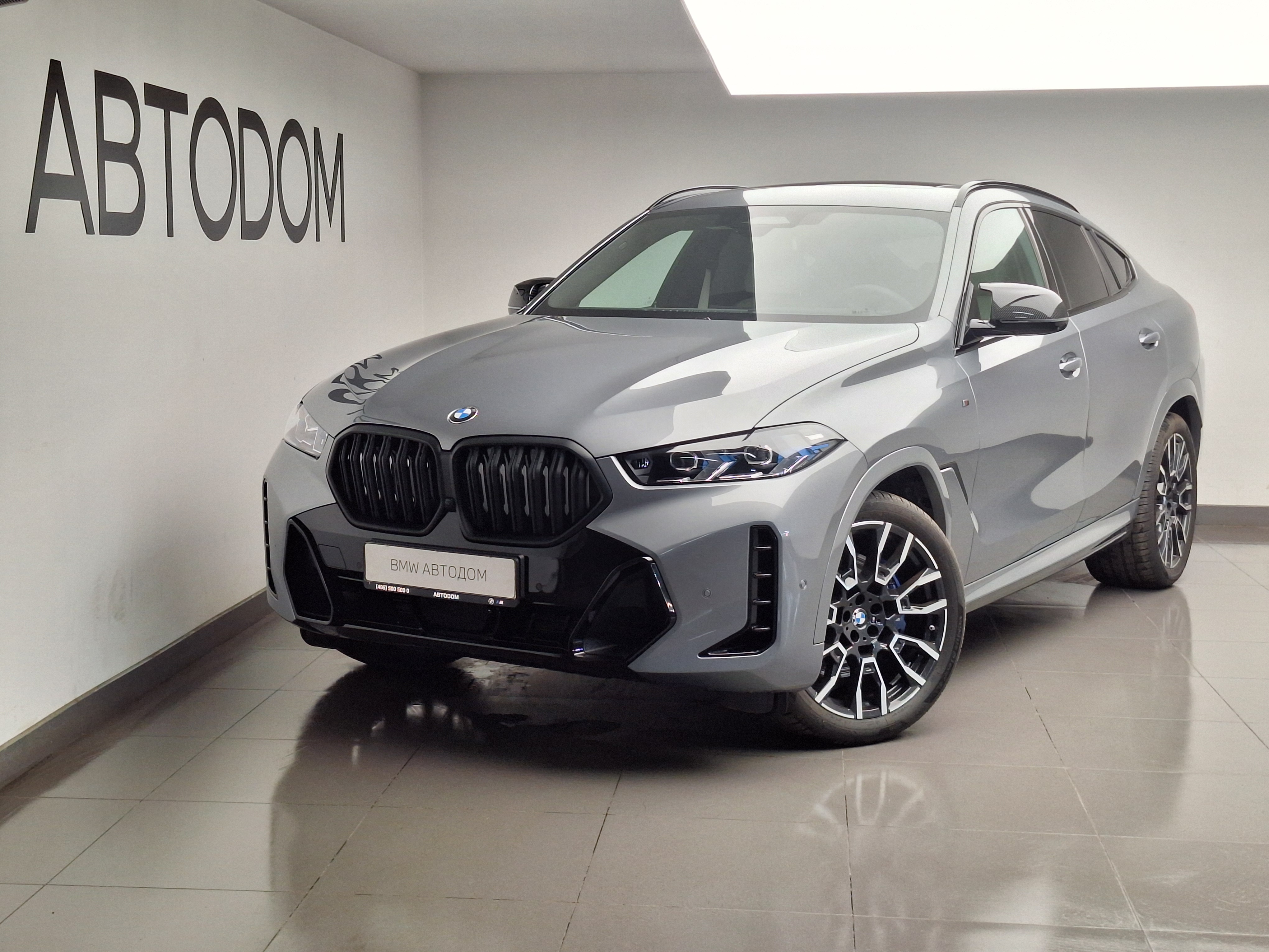 BMW X6 III (G06) [рестайлинг] 3.0 AT 4WD (381 л.с.) xDrive40i Серый 2025 
