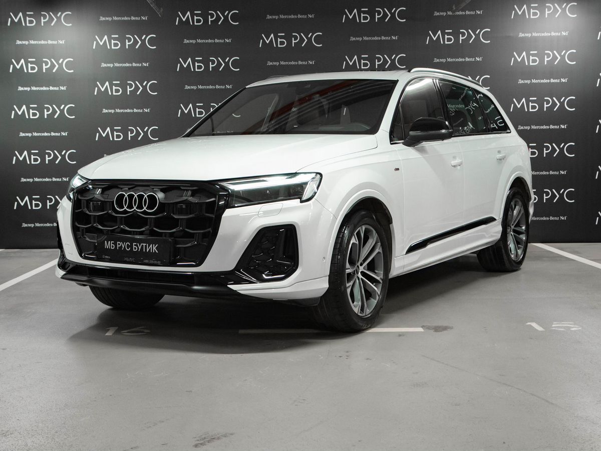 Audi Q7 II (4M) [2-й рестайлинг] 2.0 AT 4WD (252 л.с.) 45 TFSI quattro tiptronic Белый 2024 с пробегом 10 305 км