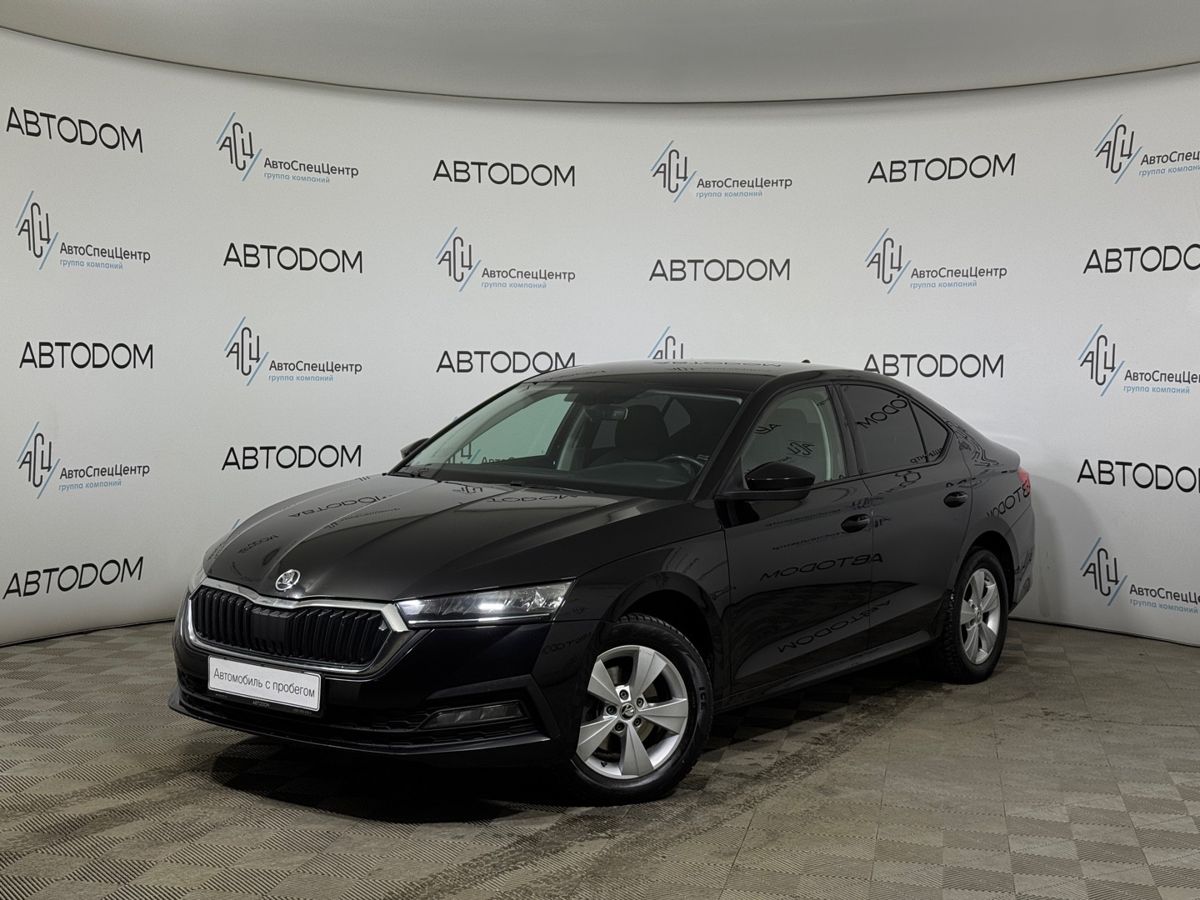 Автомобиль Skoda Octavia IV поколение (A8) 1.4 AT (150 л.с.) Ambition Plus Чёрный 2020 с пробегом 139 968 км