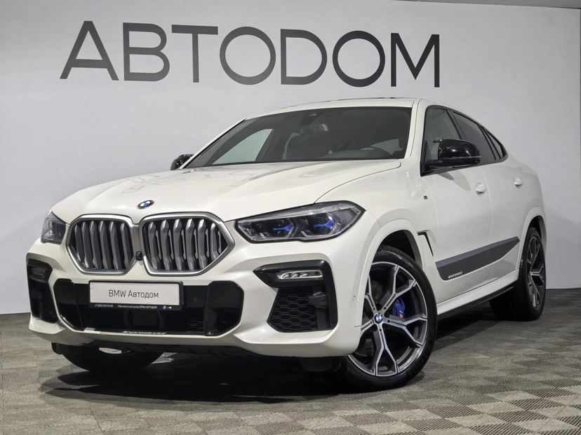 Автомобиль BMW X6 III поколение (G06) 3.0d AT 4WD (340 л.с.) M Sport Pro Белый 2021 с пробегом 114 337 км