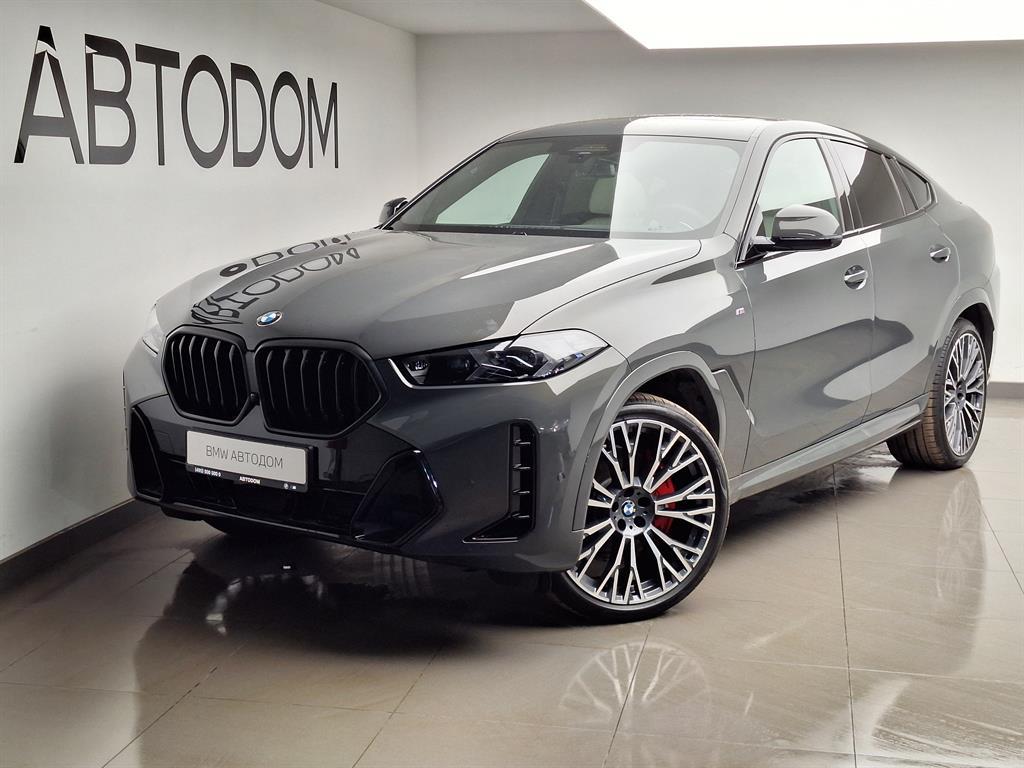 Автомобиль BMW X6 III (G06) [рестайлинг] 3.0d AT 4WD (340 л.с.) Base Серый 2025 