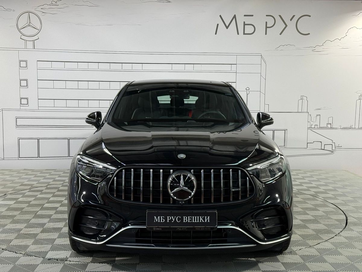 Автомобиль Mercedes-Benz GLC coupe AMG II поколение (C254) 2.0 AT 4WD (421 л.с.) AMG Чёрный 2025 с пробегом 53 км