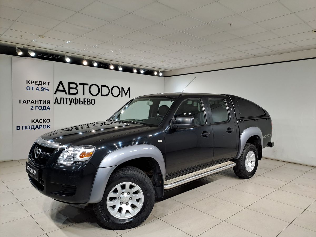 Mazda BT-50 I поколение 2.5d MT 4WD (143 л.с.) Touring Чёрный 2008 с пробегом 194 737 км