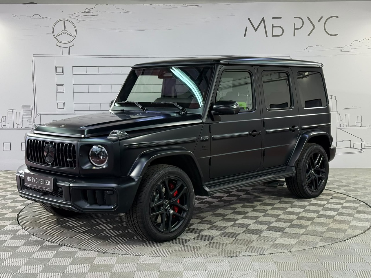 Mercedes-Benz G-Класс AMG II (W463) [рестайлинг] G 63 4.0 AT 4Matic (585 л.с.) AMG G 63 Чёрный 2026 
