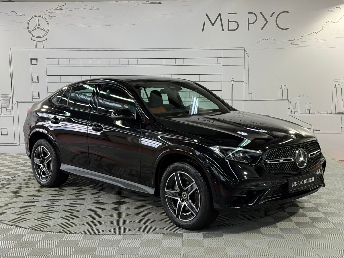 Автомобиль Mercedes-Benz GLC coupe II поколение (C254) 2.0 AT 4Matic (204 л.с.) Base Чёрный 2025 с пробегом 50 км