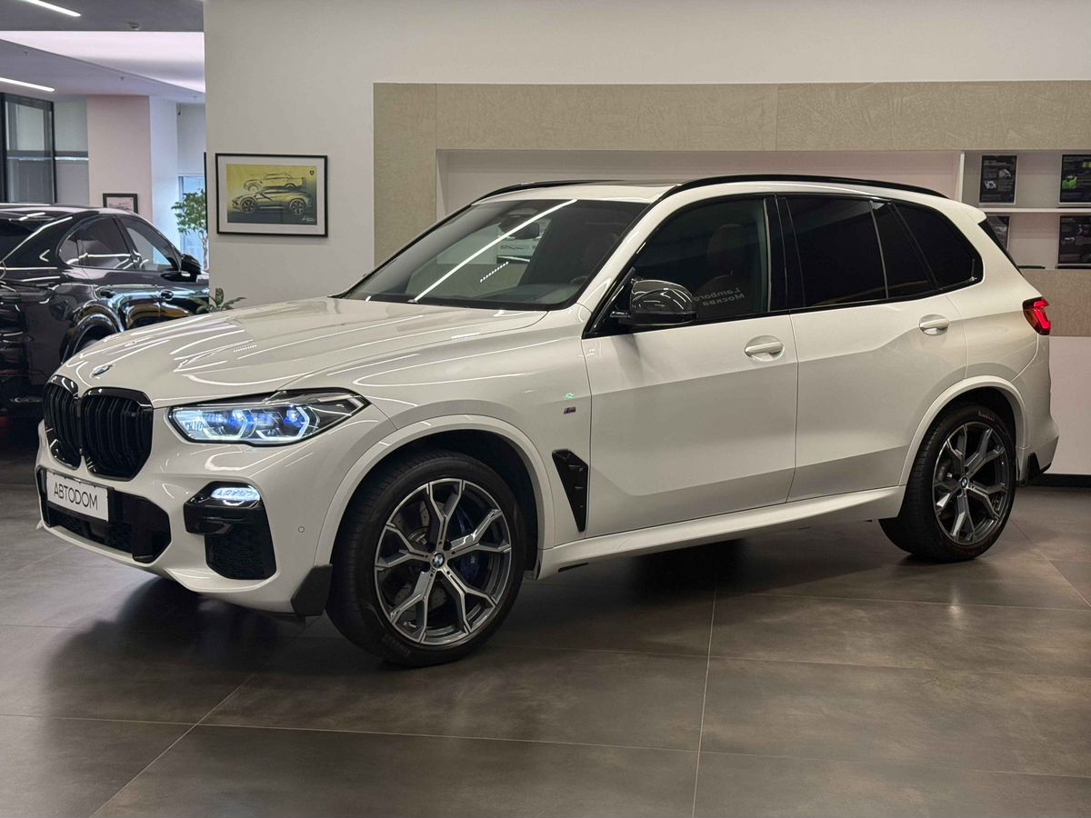BMW X5 IV поколение (G05) 3.0d AT 4WD (400 л.с.) M Special Белый 2020 с пробегом 102 327 км