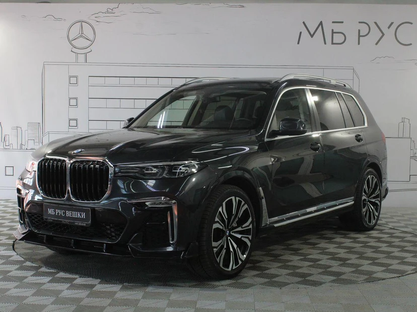 Автомобиль BMW X7 I поколение (G07) 3.0d AT 4WD (249 л.с.) Base Серый 2019 с пробегом 196 413 км