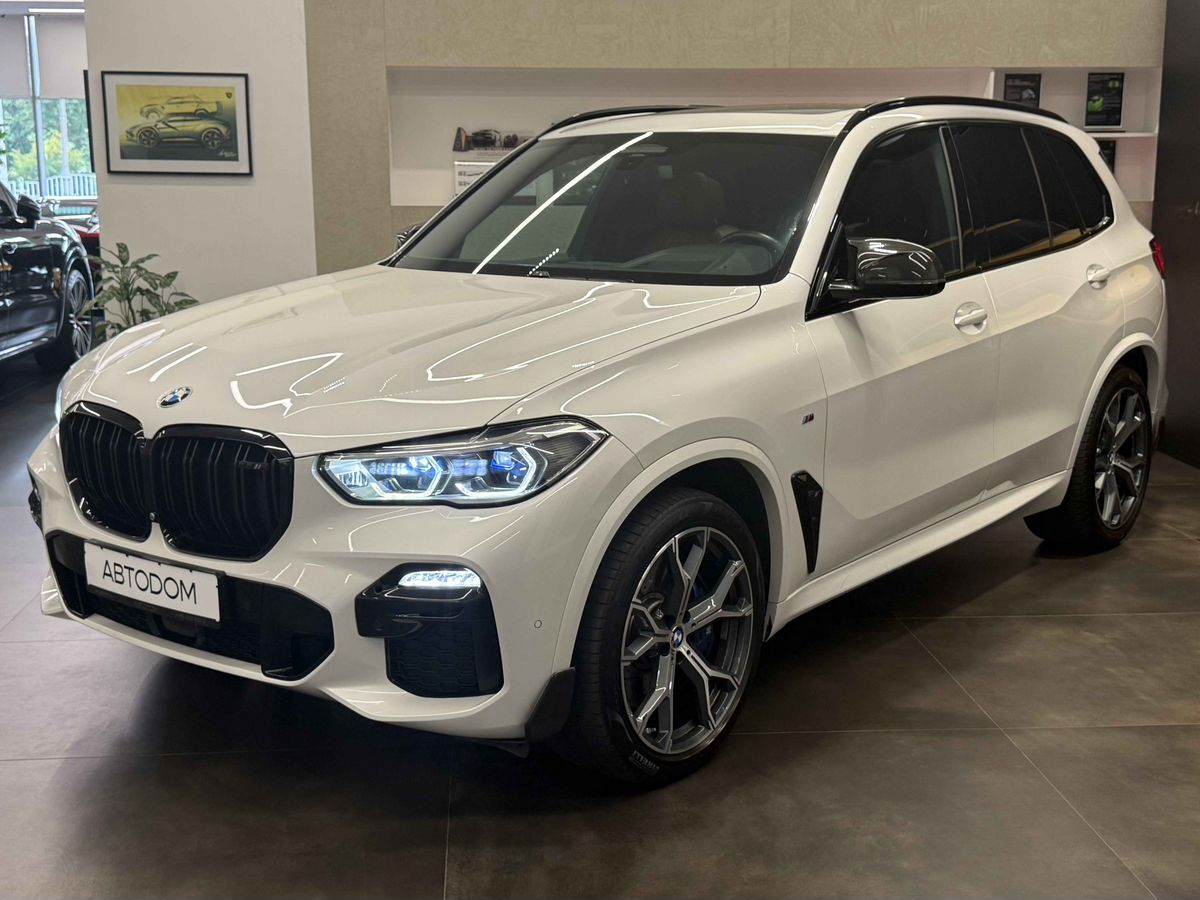 BMW X5 IV поколение (G05) 3.0d AT 4WD (400 л.с.) M Special Белый 2020 с пробегом 102 327 км