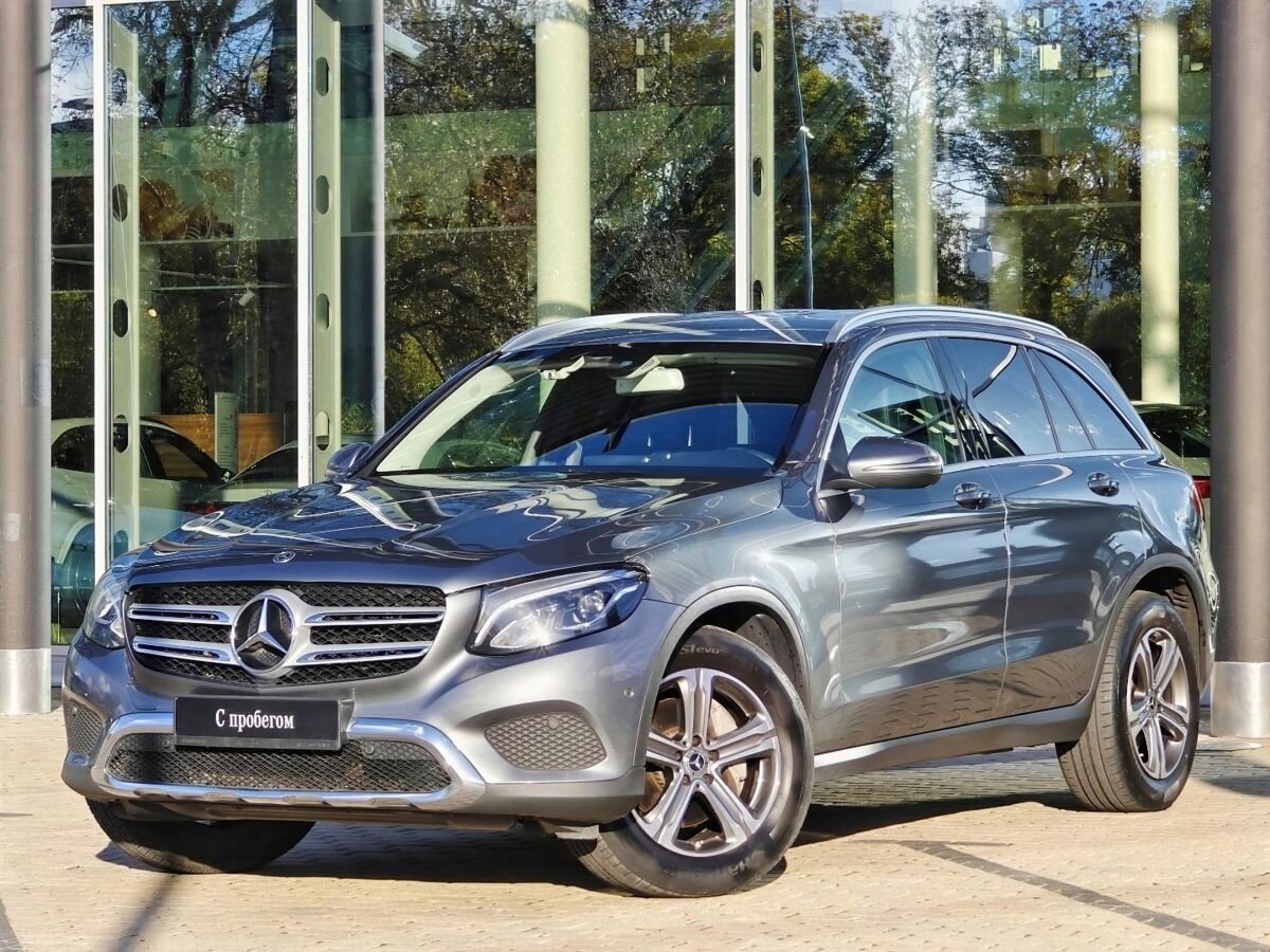 Mercedes-Benz GLC I поколение (X253) 250 2.0 AT 4Matic (211 л.с.) Особая серия Серый 2019 с пробегом 64 202 км