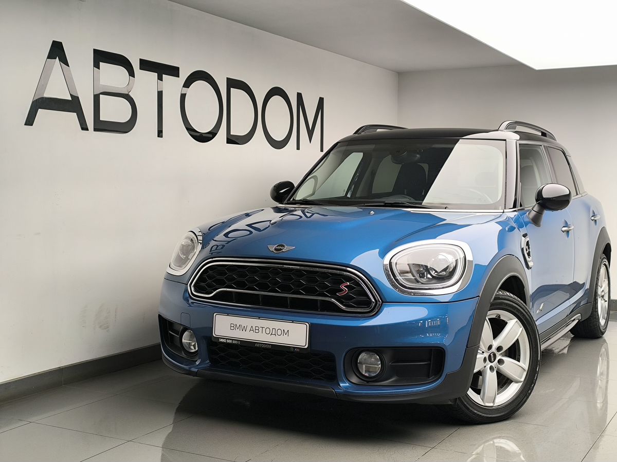MINI Countryman II поколение (F60) Cooper S 2.0 AT 4WD (192 л.с.) Cooper S Синий 2017 с пробегом 81 072 км
