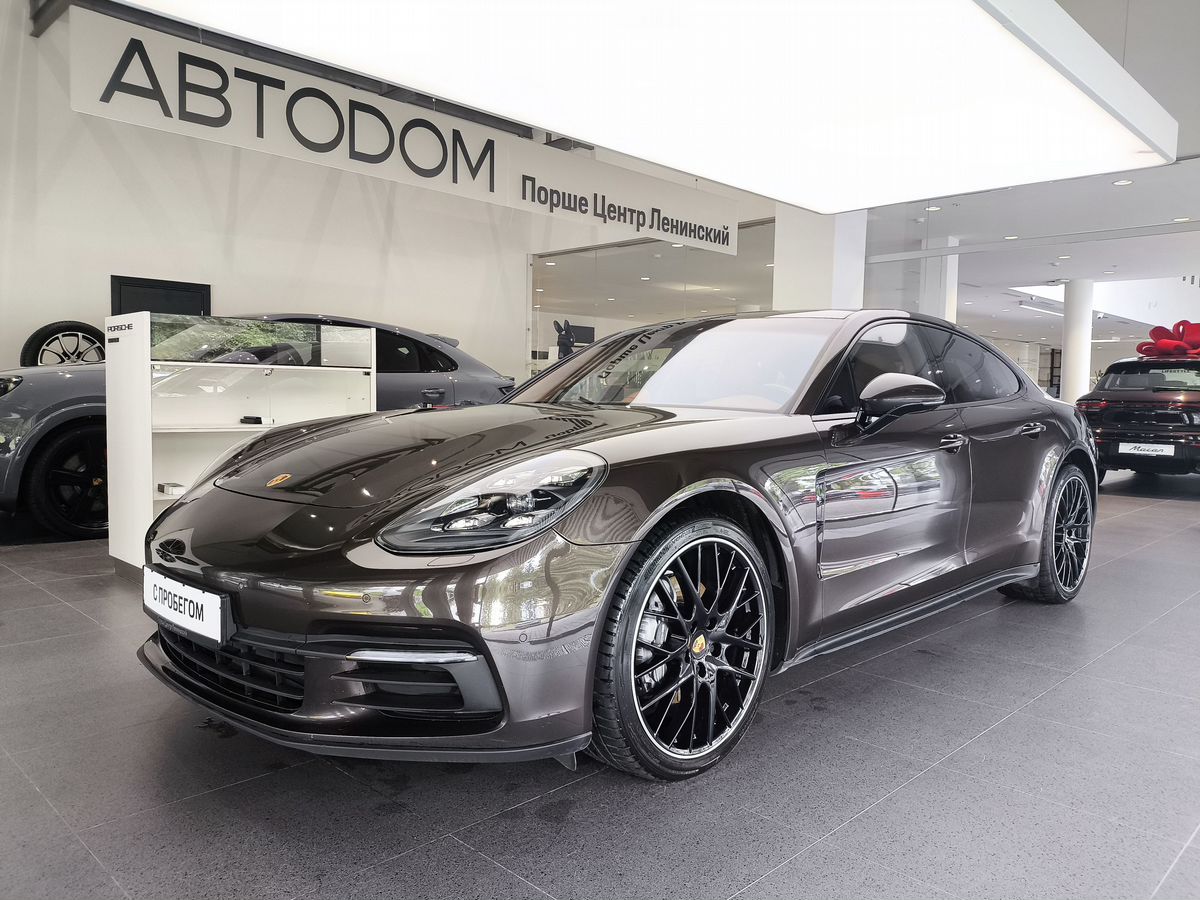 Porsche Panamera II поколение 4 3.0 AMT 4WD (330 л.с.) 4 Коричневый 2018 с пробегом 115 650 км
