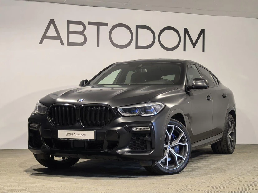 BMW X6 III поколение (G06) 3.0d AT 4WD (340 л.с.) M Sport Pro Чёрный 2021 с пробегом 53 593 км
