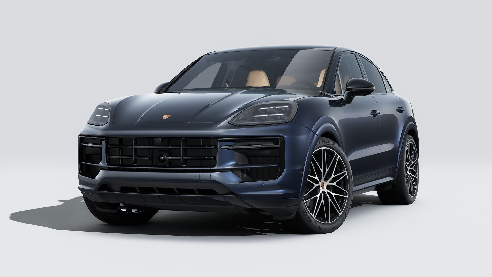 Porsche Cayenne III [рестайлинг] 3.0 AT 4WD (353 л.с.) Black Edition Синий 2026 