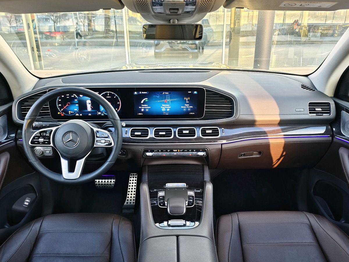 Автомобиль Mercedes-Benz GLS II поколение (X167) 400 2.9d AT 4Matic (330 л.с.) Luxury Серый 2019 с пробегом 99 454 км