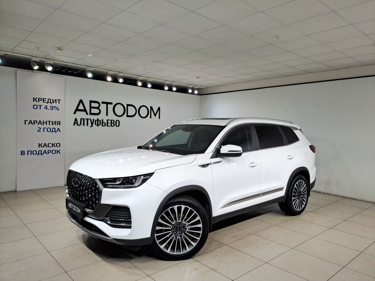 Автомобиль CHERY Tiggo 8 Pro Max I поколение 2.0 AMT 4WD (197 л.с.) Ultimate Белый 2024 с пробегом 16 010 км