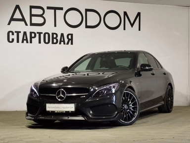 Автомобиль Mercedes-Benz C-Класс IV поколение (W205/S205/C205) 43 AMG 3.0 AT 4Matic (367 л.с.) AMG Черный 2015 с пробегом 178293 км