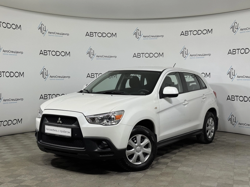 Автомобиль Mitsubishi ASX I поколение 1.8 CVT (140 л.с.) Instyle Белый 2011 с пробегом 109 370 км