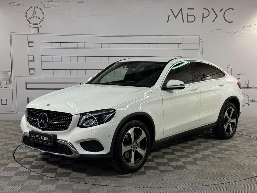 Mercedes-Benz GLC coupe I поколение (C253) 250 2.0 AT 4Matic (211 л.с.) Особая серия Белый 2018 с пробегом 81 318 км