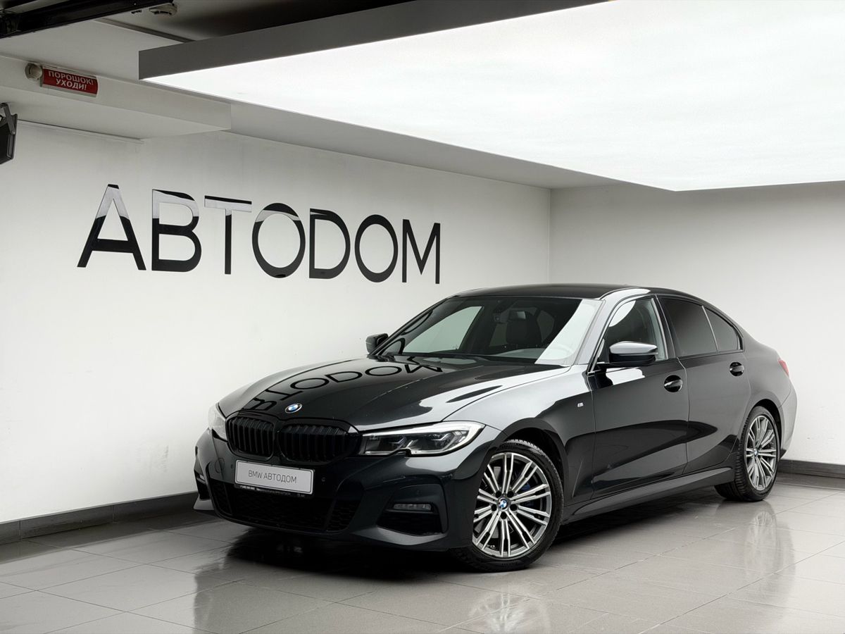 BMW 3 серии VII поколение (G20/G21/G28) 320 2.0d AT 4WD (190 л.с.) M Sport Чёрный 2019 с пробегом 224 099 км