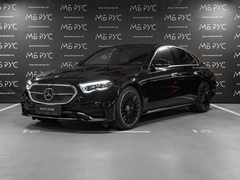 Mercedes-Benz E-Класс VI поколение (W214/S214) 2.0 AT 4Matic (258 л.с.) Exclusive Чёрный 2025 с пробегом 5 694 км