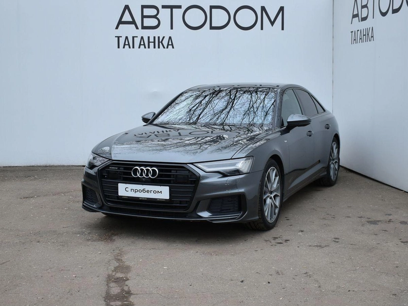 Автомобиль Audi A6 V поколение (C8) 3.0 AMT 4WD (340 л.с.) Sport Серый 2018 с пробегом 113 049 км