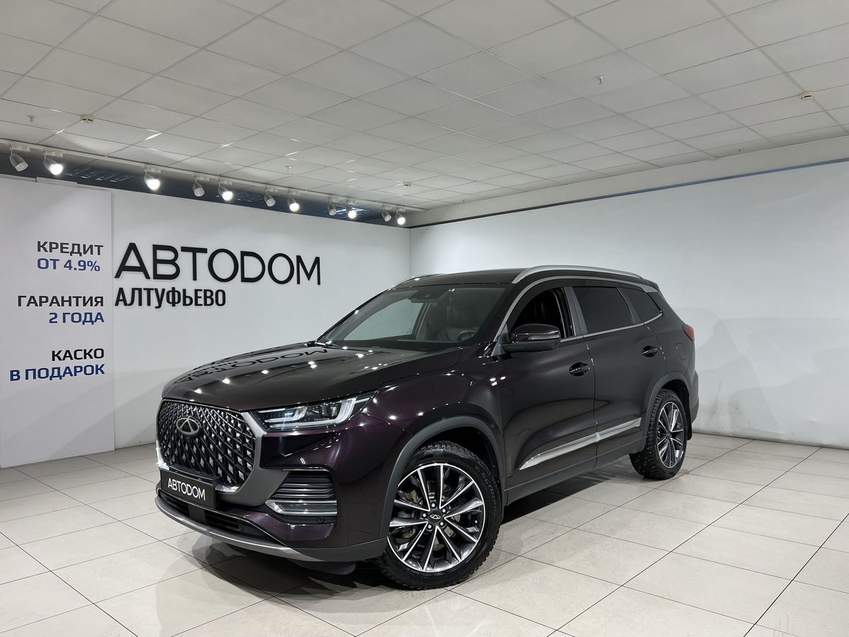CHERY Tiggo 8 Pro Max I [рестайлинг] 2.0 AMT 4WD (197 л.с.) Ultimate Фиолетовый 2023 с пробегом 103 113 км