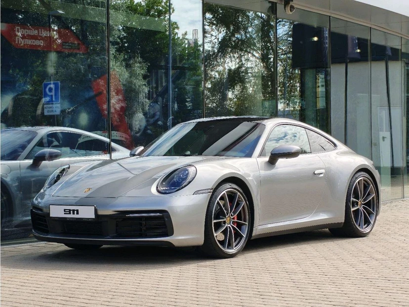 Porsche 911 VIII поколение (992) Carrera 4S 3.0 AMT 4WD (450 л.с.) Carrera 4S Серебристый 2020 с пробегом 15 700 км
