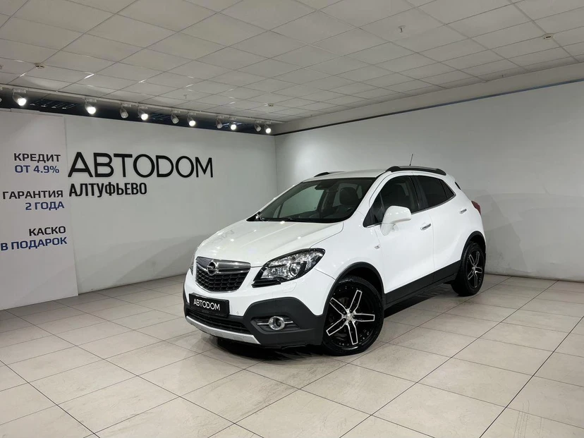 Opel Mokka I поколение 1.8 AT 4WD (140 л.с.) Cosmo Белый 2013 с пробегом 185 000 км