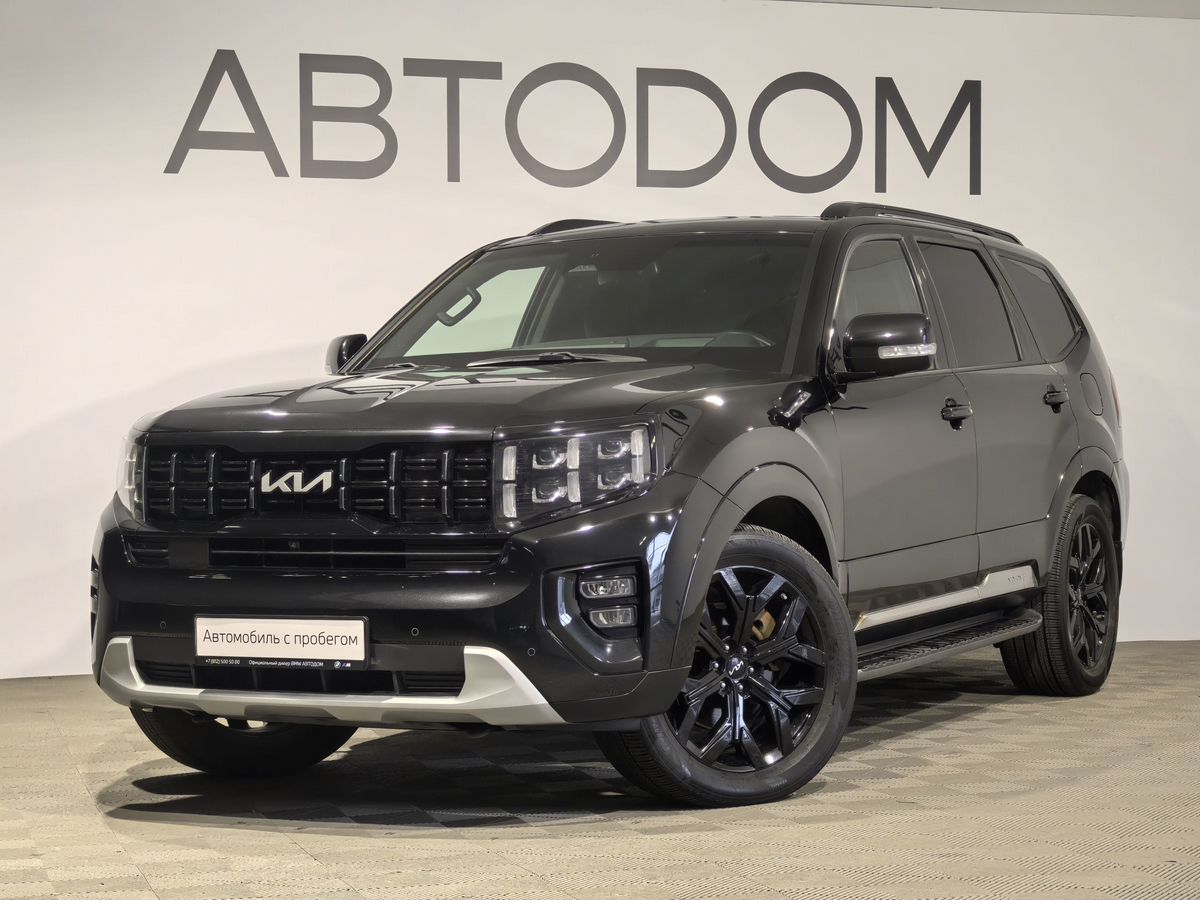 Kia Mohave I [2-й рестайлинг] 3.0d AT 4WD (249 л.с.) Black Edition Premium Чёрный 2023 с пробегом 44 532 км