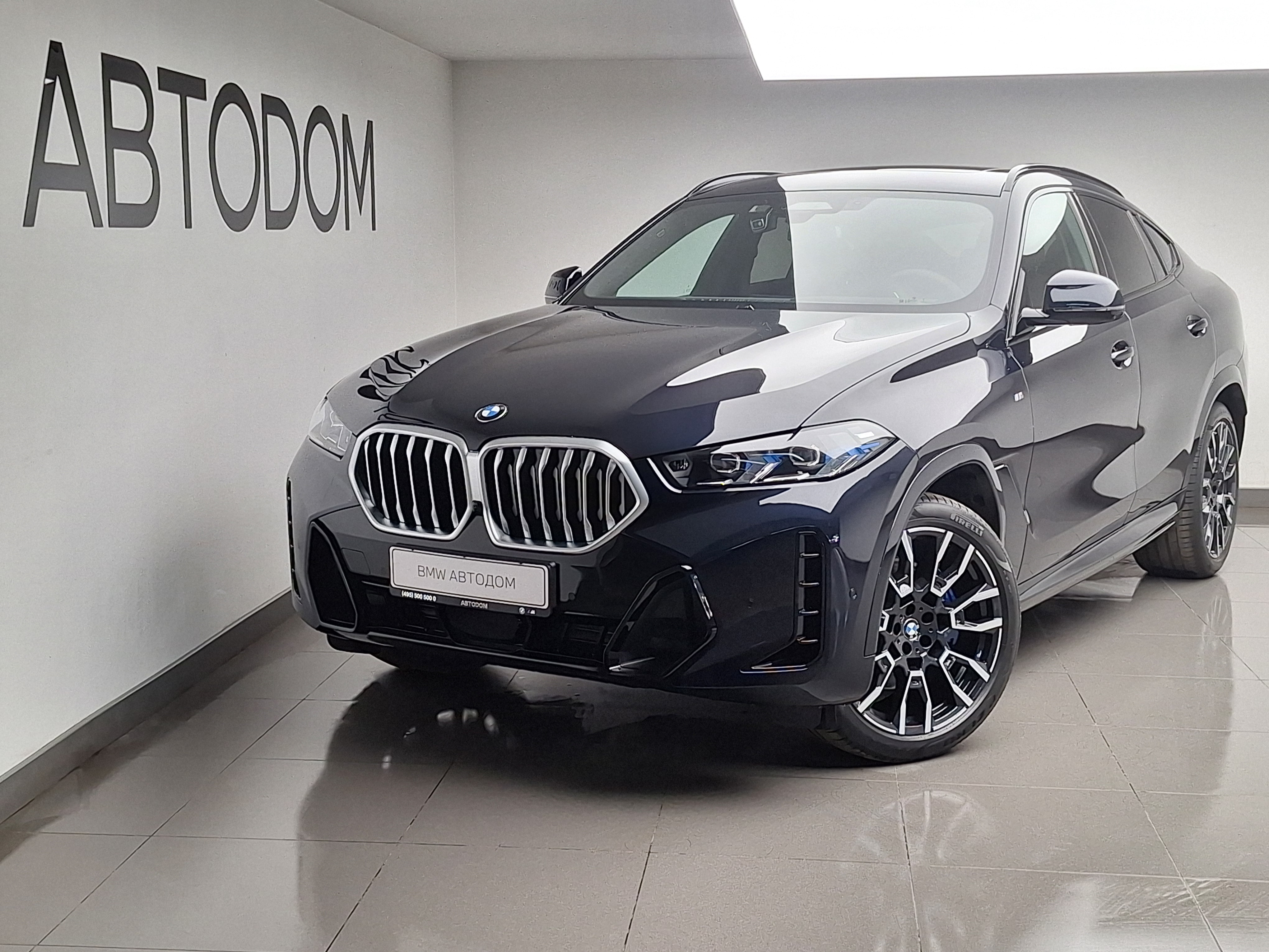 BMW X6 III (G06) [рестайлинг] 3.0 AT 4WD (381 л.с.) M Sport Чёрный 2025 