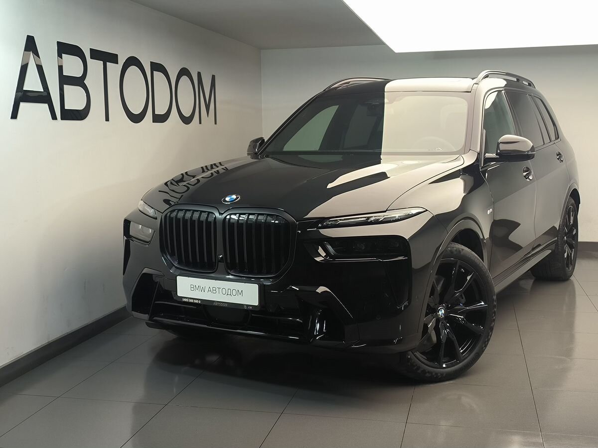 BMW X7 I (G07) [рестайлинг] 3.0d AT 4WD (340 л.с.) M Sport Pro Чёрный 2025 