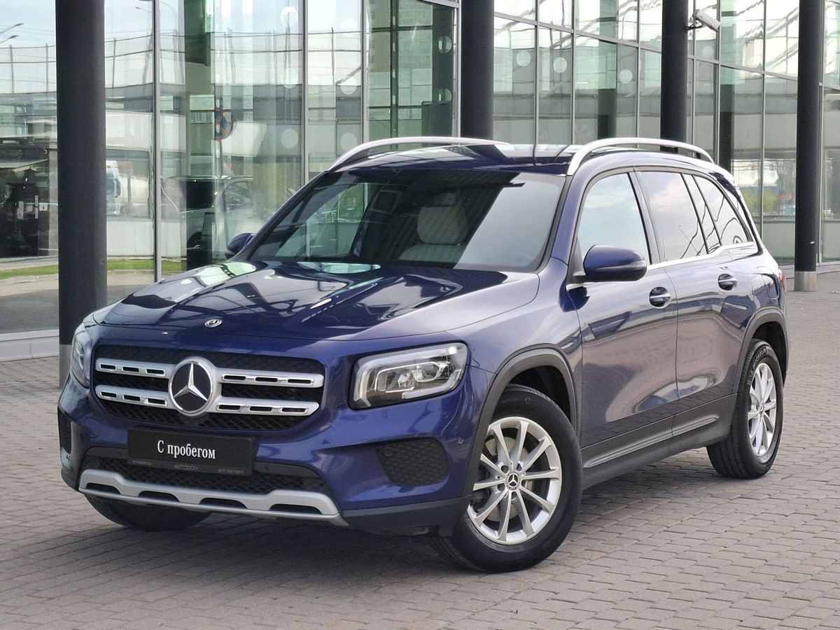 Mercedes-Benz GLB I поколение (X247) 200 1.3 AMT (150 л.с.) Style Синий 2020 с пробегом 101 278 км