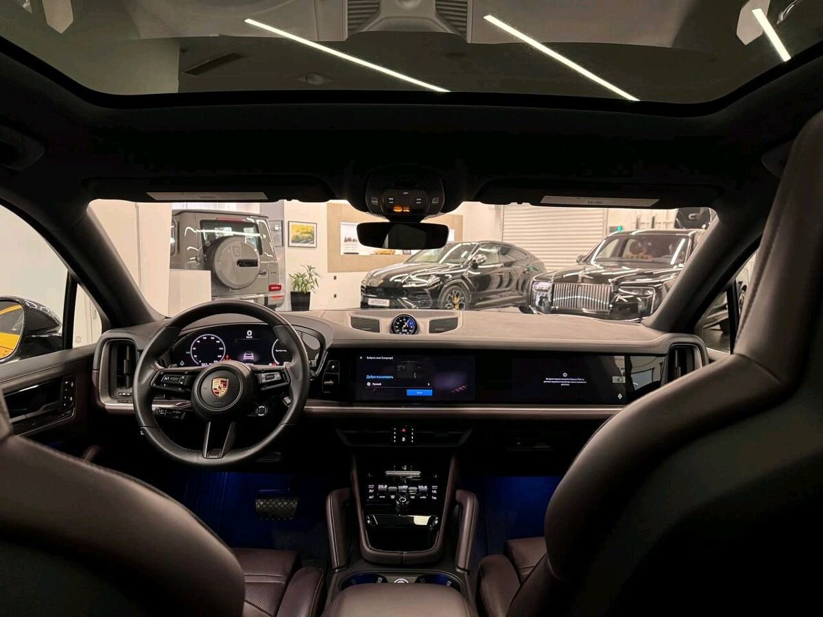 Автомобиль Porsche Cayenne III [рестайлинг] 3.0 AT 4WD (353 л.с.) Coupé Серый 2023 с пробегом 35 378 км