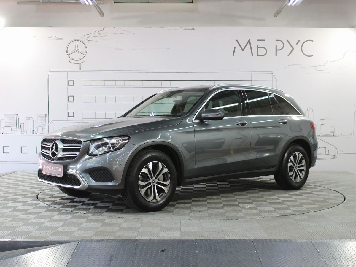Mercedes-Benz GLC I поколение (X253) 250 2.0 AT 4Matic (211 л.с.) Особая серия Серый 2018 с пробегом 86 000 км