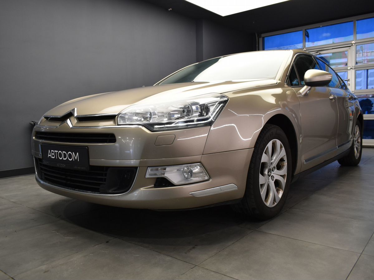 Citroen C5 II поколение 1.6 AT (150 л.с.) Exclusive Бежевый 2012 с пробегом 244 397 км