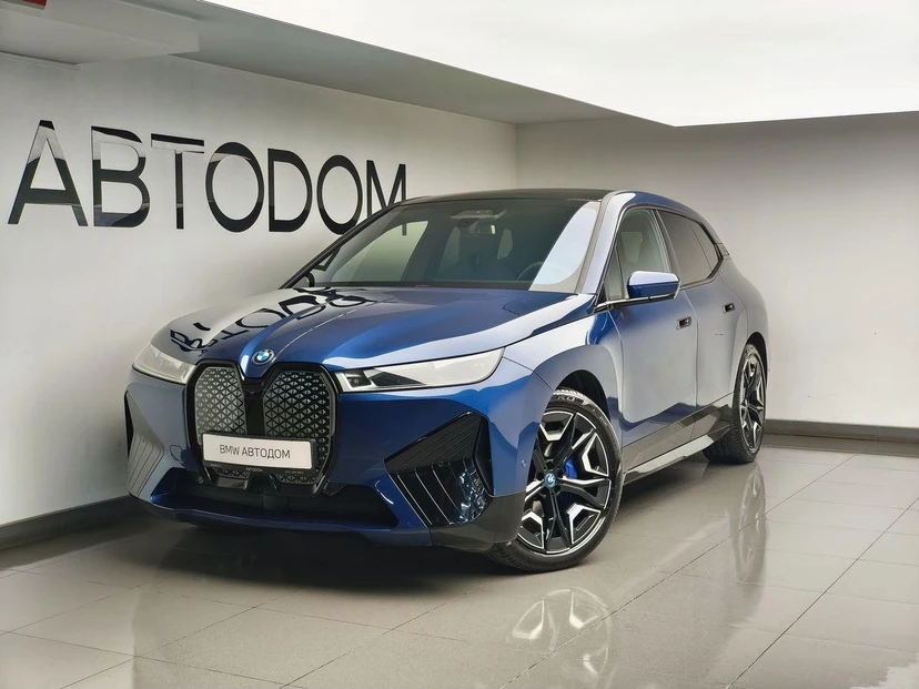 BMW iX I поколение (I20) Electro AT 4WD (240 кВт) Suite Sport Синий 2022 с пробегом 12 512 км