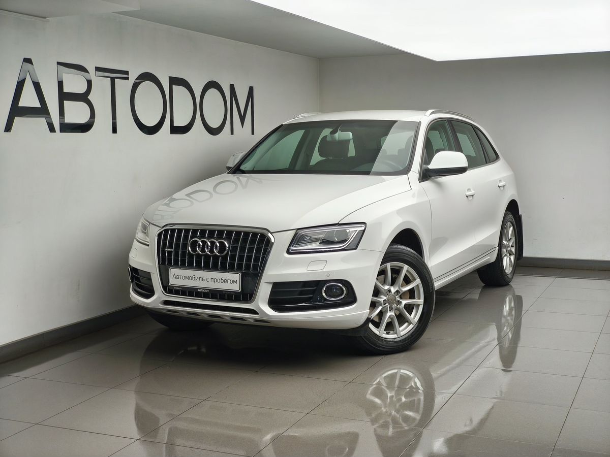 Audi Q5 I (8R) [рестайлинг] 2.0 AT 4WD (225 л.с.) Base Белый 2013 с пробегом 104 794 км