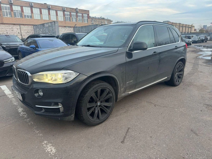 BMW X5 III поколение (F15) 3.0 AT 4WD (306 л.с.) Pure Excellence Чёрный 2014 с пробегом 247 944 км