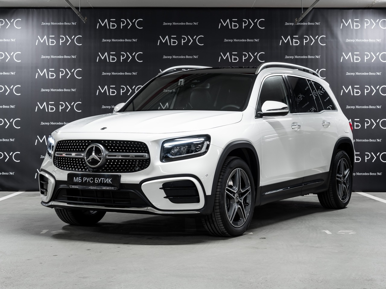 Mercedes-Benz GLB I (X247) [рестайлинг] 250 2.0 AMT 4Matic (224 л.с.) Base Белый 2024 