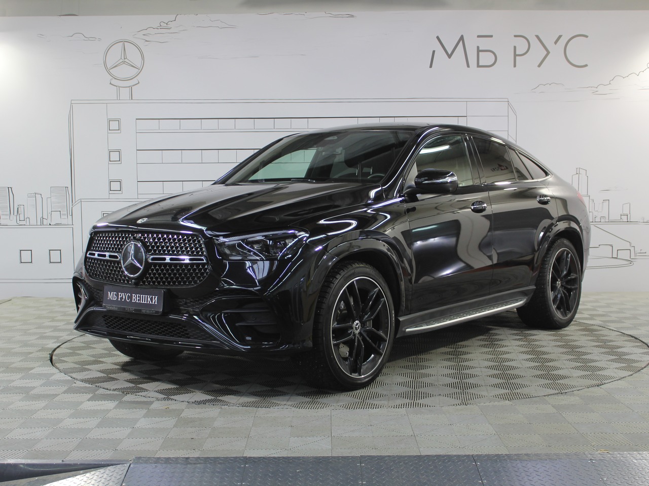 Mercedes-Benz GLE coupe II (C167) [рестайлинг] 300 2.0d AT 4Matic (269 л.с.) Base Чёрный 2024 