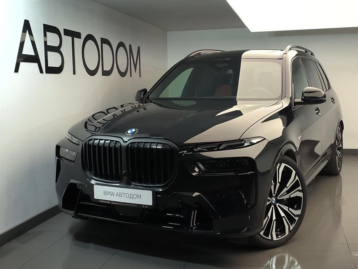 BMW X7 I (G07) [рестайлинг] 3.0 AT 4WD (381 л.с.) M Sport Pro Чёрный 2025 