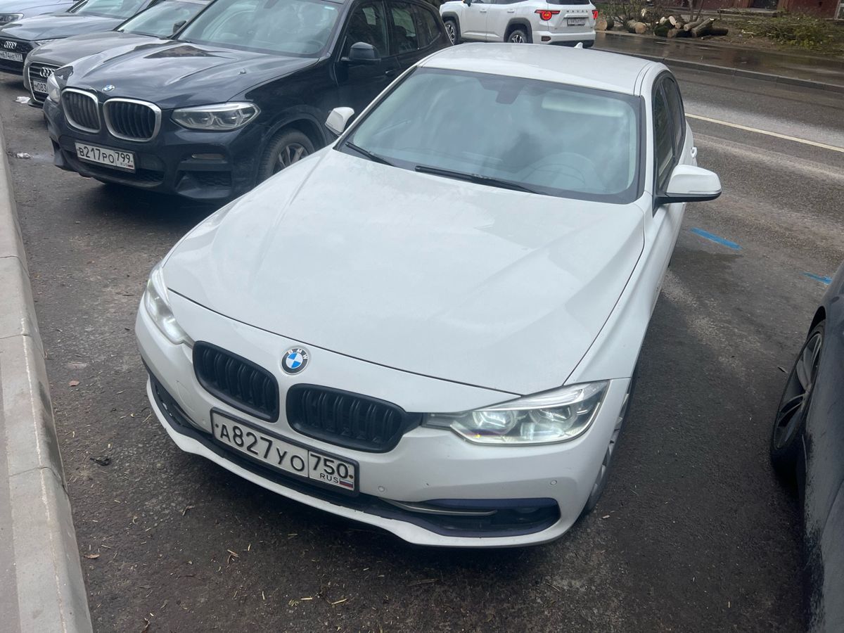 BMW 3 серии VI (F30/F31/F34) [рестайлинг] 320 2.0d AT 4WD (190 л.с.) Sport Line Белый 2016 с пробегом 273 430 км