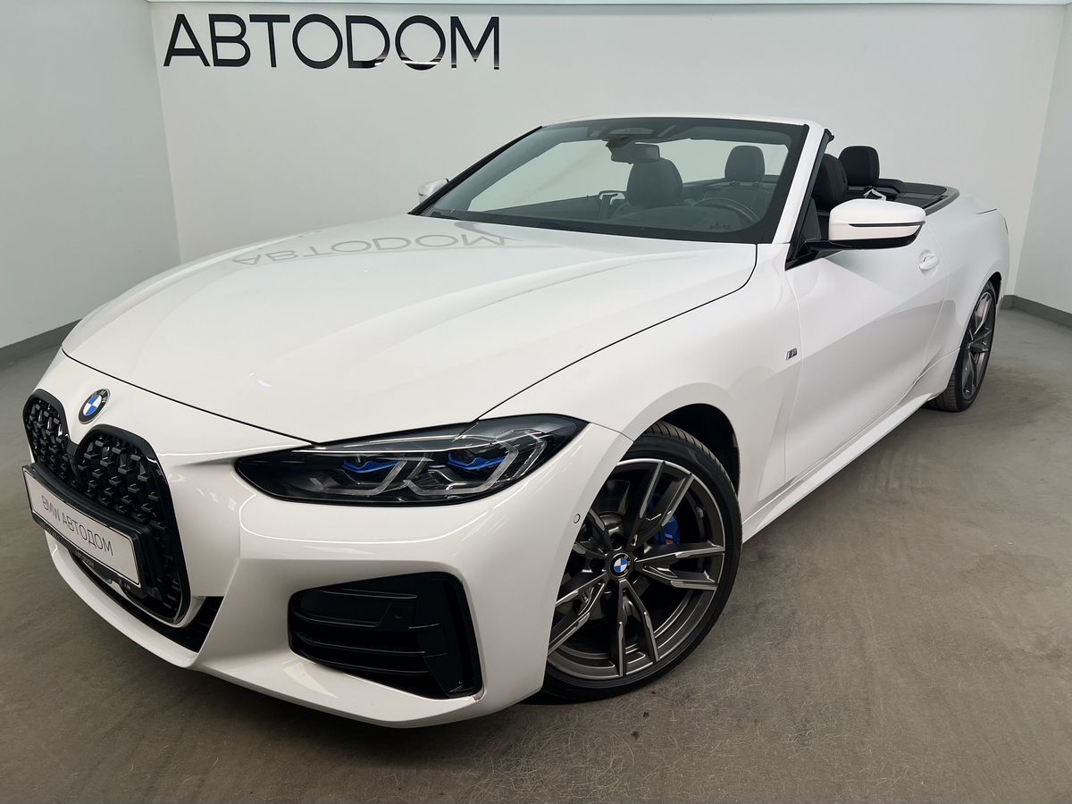 BMW 4 серии II поколение (G22/G23/G26) M440 3.0 AT 4WD (374 л.с.) Base Белый 2021 с пробегом 43 623 км
