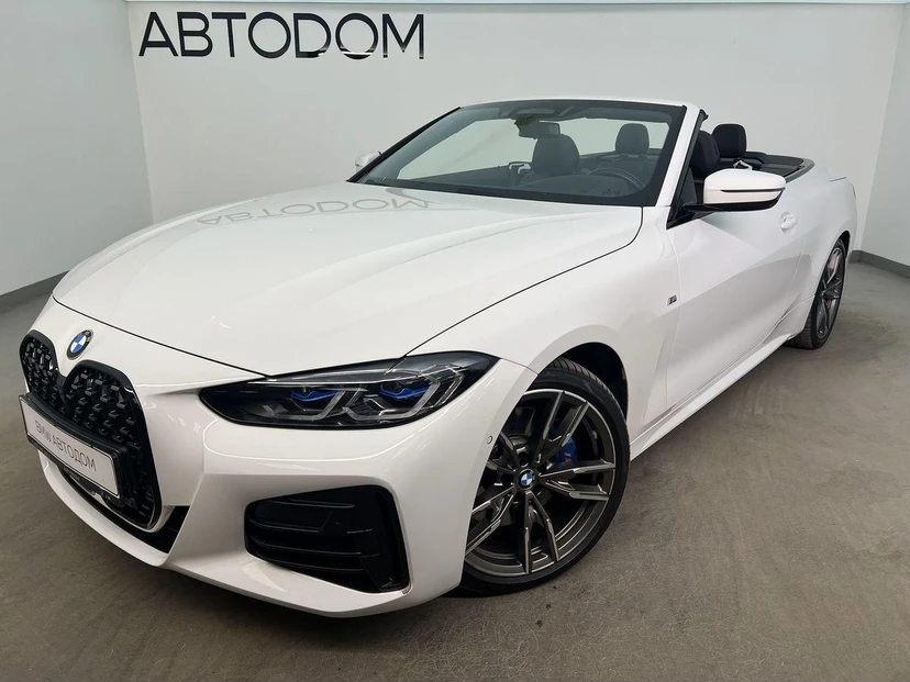 BMW 4 серии II поколение (G22/G23/G26) M440 3.0 AT 4WD (374 л.с.) Base Белый 2021 с пробегом 43 623 км